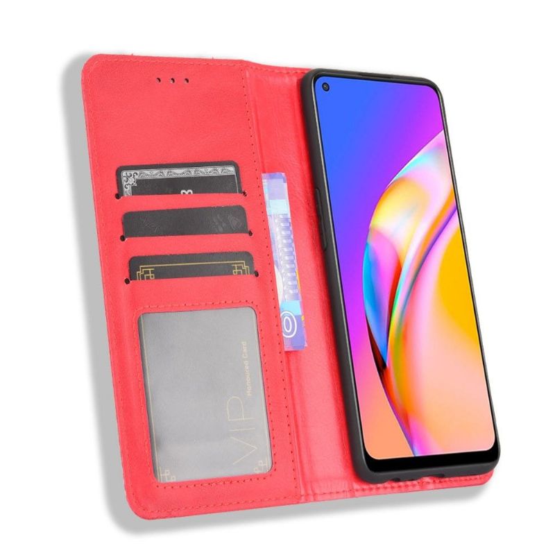 Étui Oppo A94 5G Le Cirénius Style Cuir