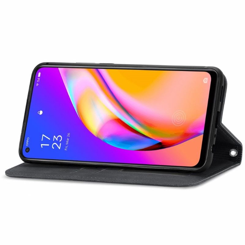 Housse Oppo A94 5G Business Rétro