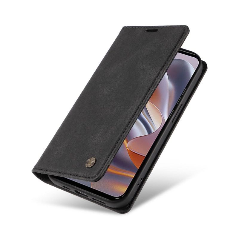 Flip Cover Motorola Edge 50 Neo Effet Daim YIKATU