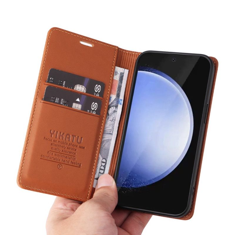 Flip Cover Samsung Galaxy S24 FE Classique YIKATU
