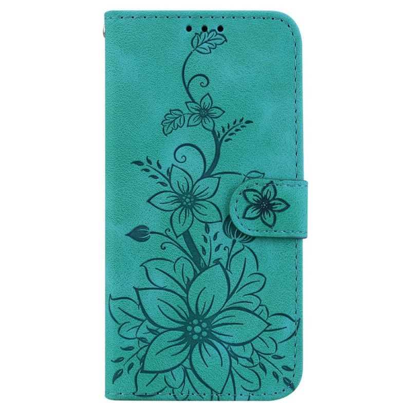 Housse Samsung Galaxy S24 FE Effet Daim Floral