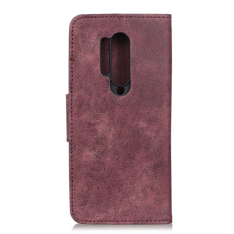 Étui OnePlus 8 Pro Edouard simili cuir vintage