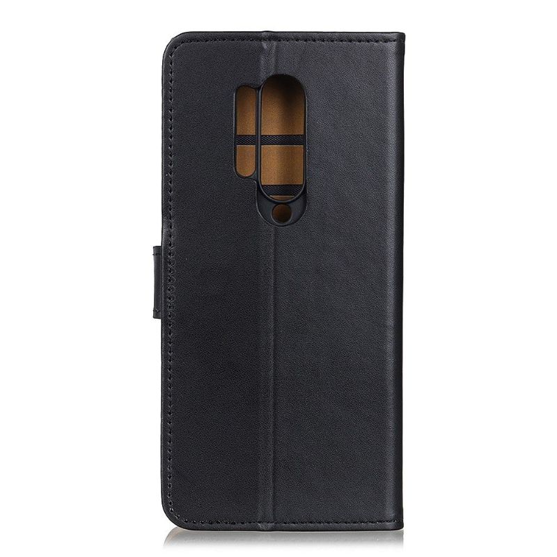 Étui OnePlus 8 Pro simili cuir basique