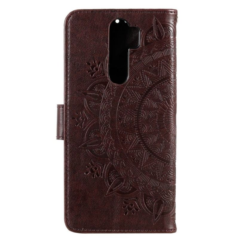 Housse OnePlus 8 Pro Mandala Soleil Porte-Cartes