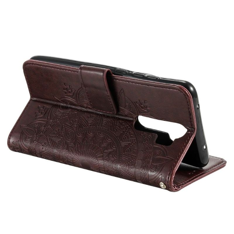Housse OnePlus 8 Pro Mandala Soleil Porte-Cartes