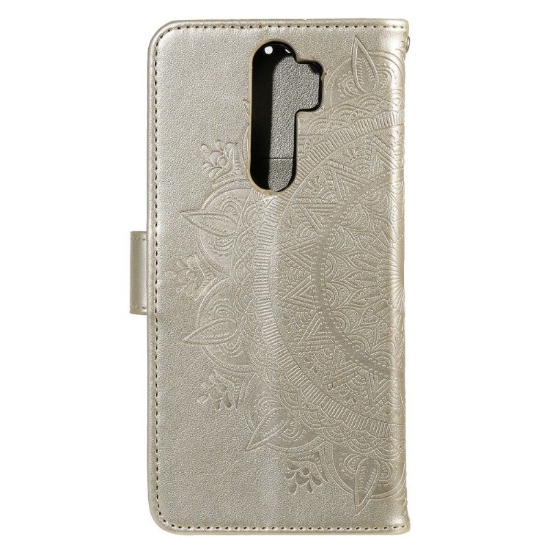 Housse OnePlus 8 Pro Mandala Soleil Porte-Cartes