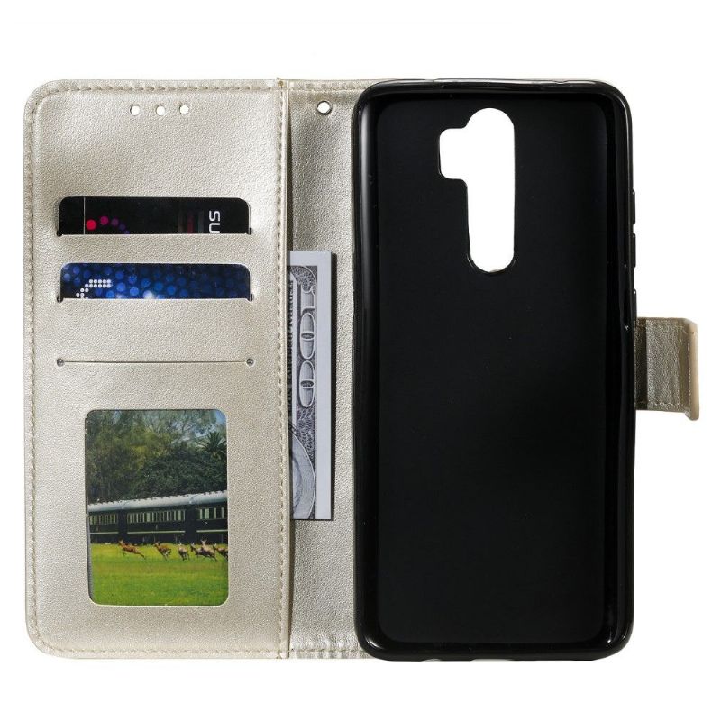 Housse OnePlus 8 Pro Mandala Soleil Porte-Cartes