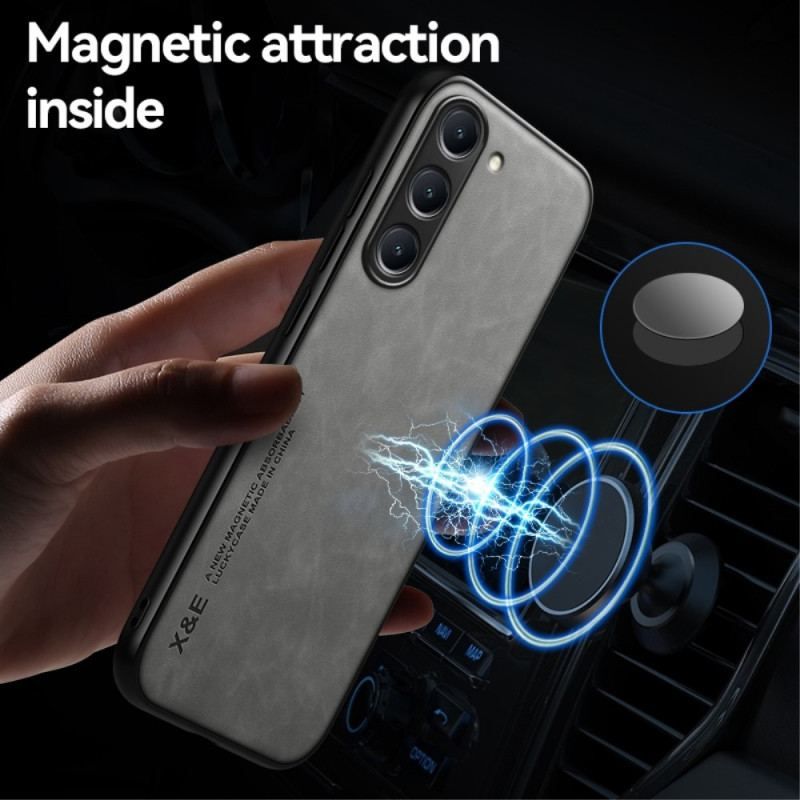 Coque Samsung Galaxy S23 Plus 5G Cuir Effet Cuir X&E