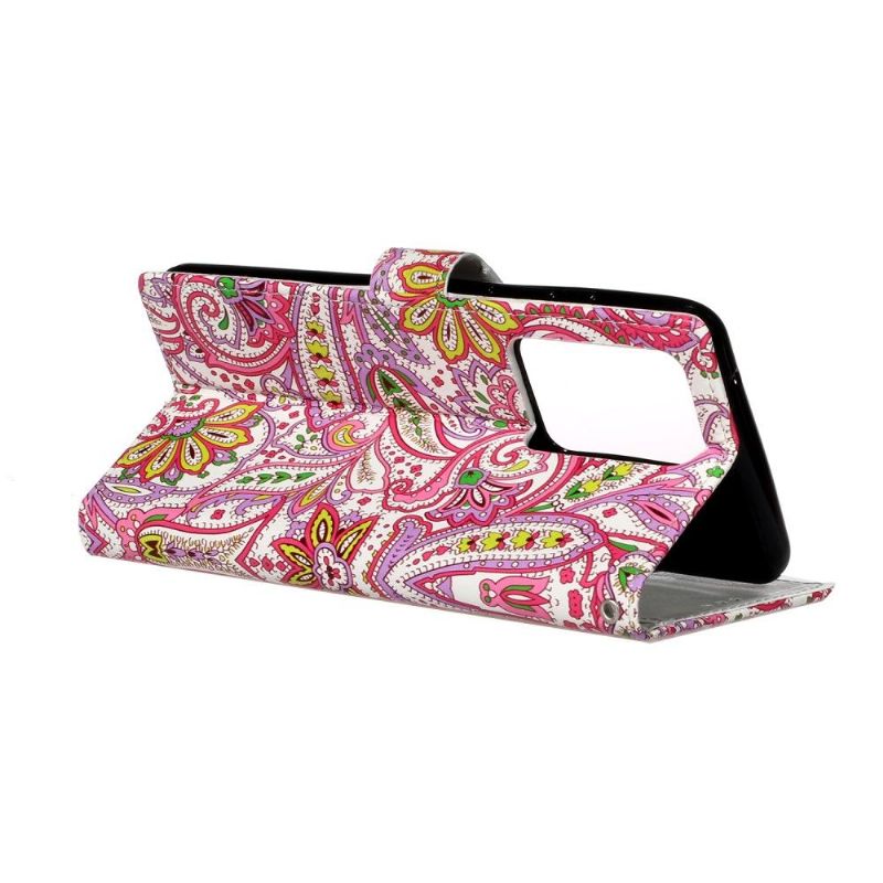 Housse Samsung Galaxy S20 Plus paisley fleur