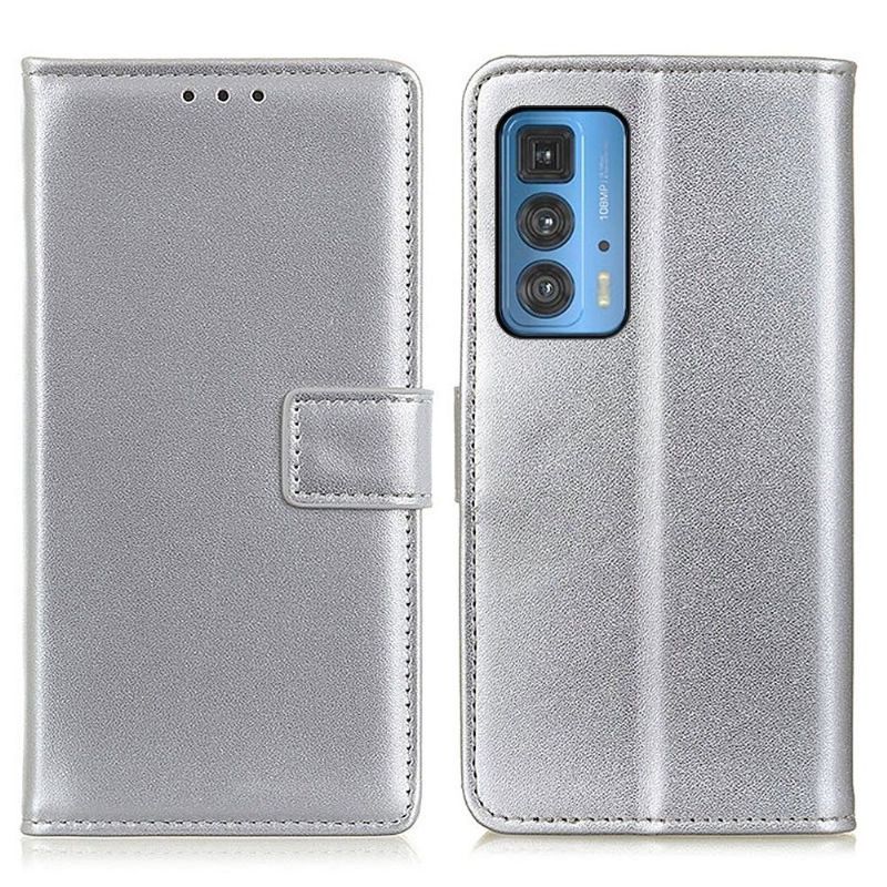 Housse Motorola Edge 20 Pro simili cuir basique
