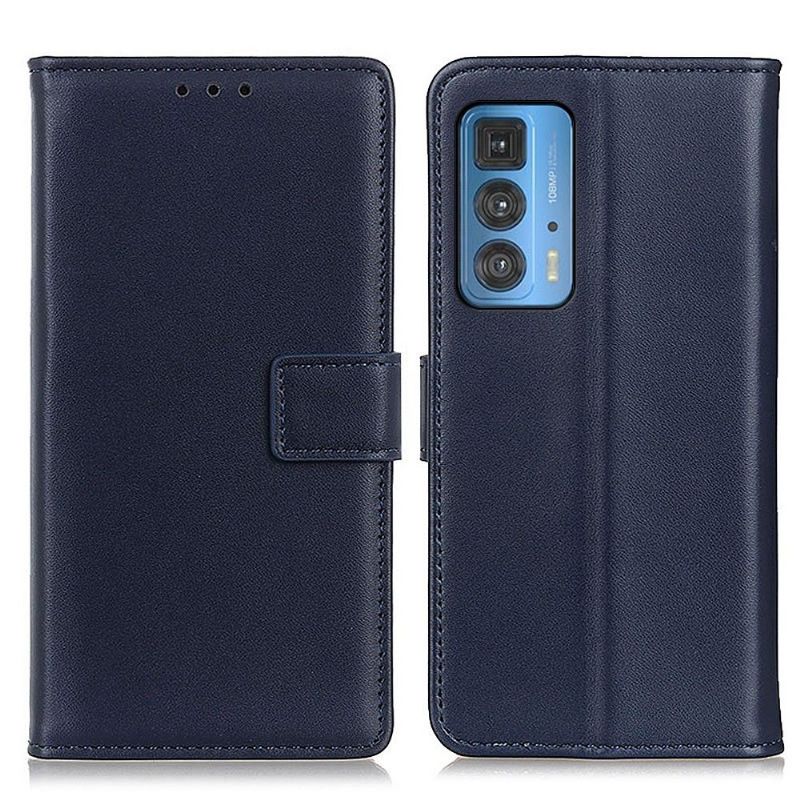 Housse Motorola Edge 20 Pro simili cuir basique