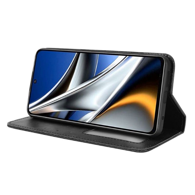 Étui Poco M4 Pro 4G Le Cirénius Style Cuir