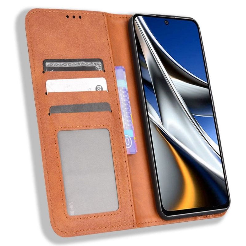 Étui Poco M4 Pro 4G Le Cirénius Style Cuir