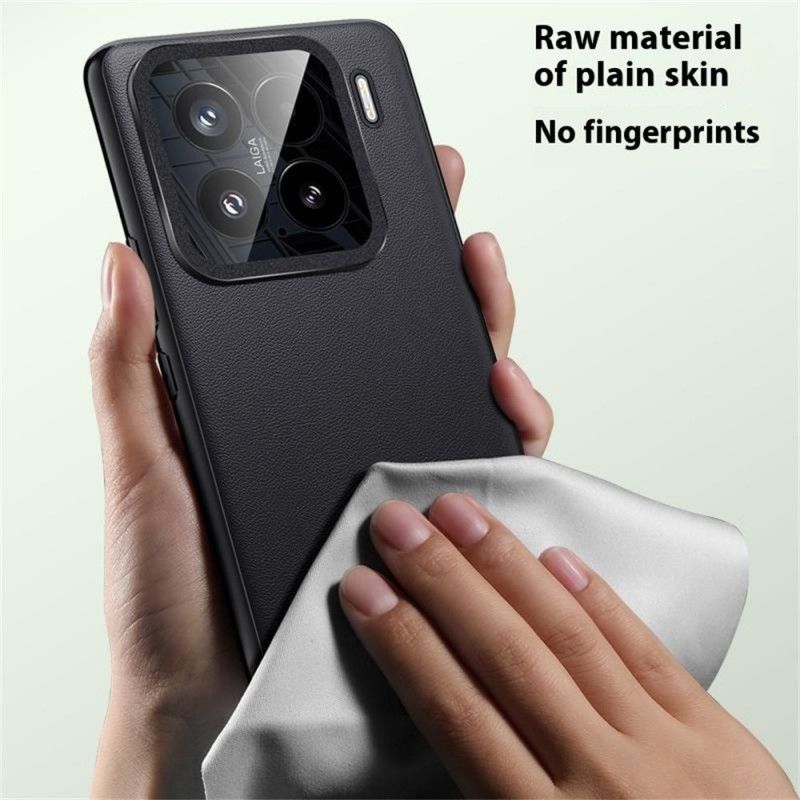 Coque Xiaomi 15 Compatible MagSafe Effet Cuir