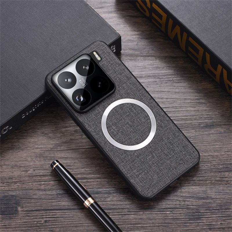 Coque Xiaomi 15 Compatible MagSafe Tissu