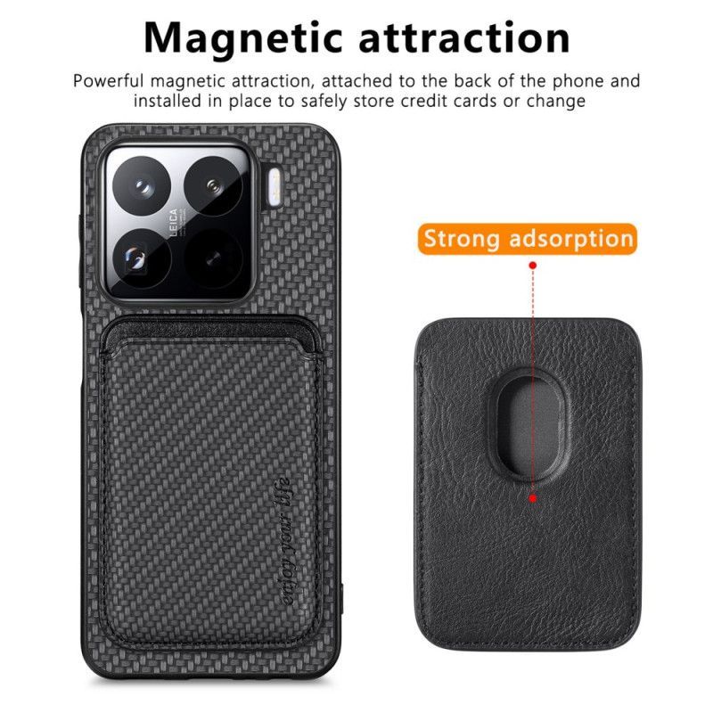 Coque Xiaomi 15 Porte-Cartes Détachable