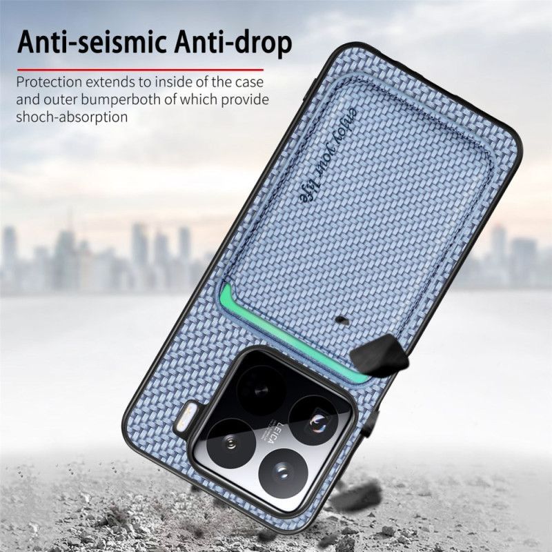 Coque Xiaomi 15 Porte-Cartes Détachable