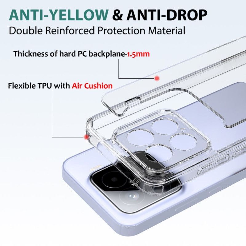 Coque Xiaomi 15 Protection Antichoc Transparente