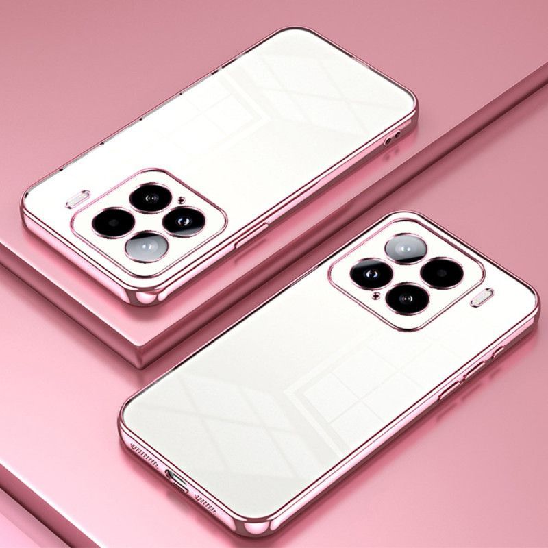 Coque Xiaomi 15 Rebords Style Métal
