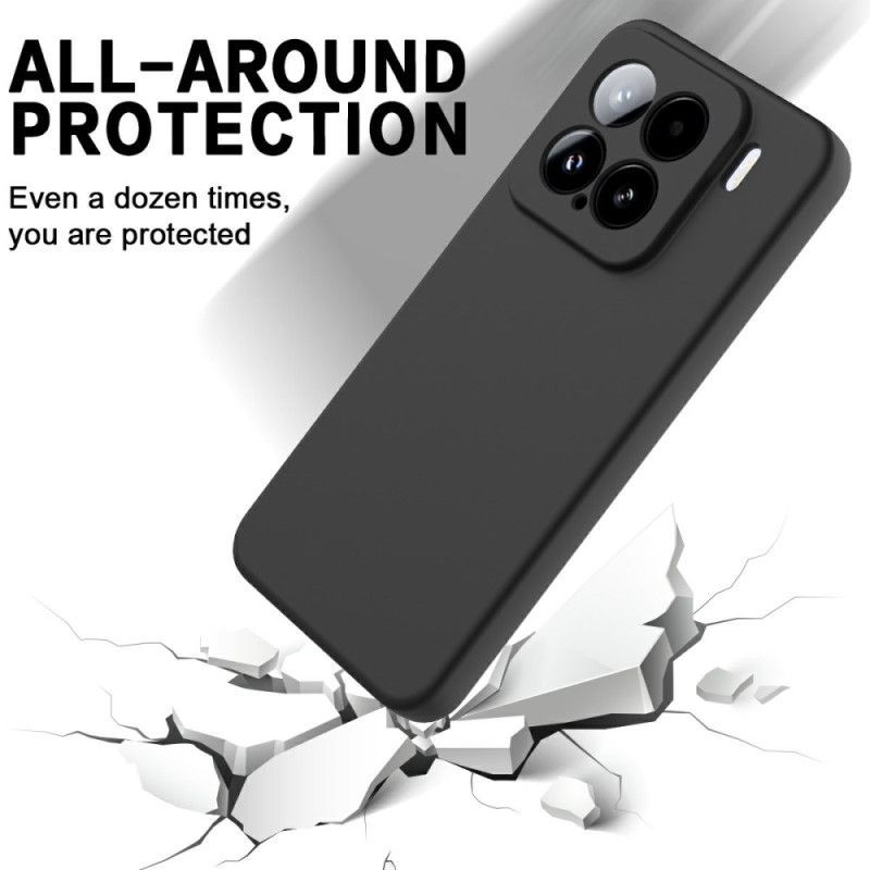 Coque Xiaomi 15 Silicone Liquide à Lanière