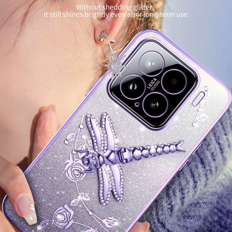 Coque Xiaomi 15 Support Papillon KADEM