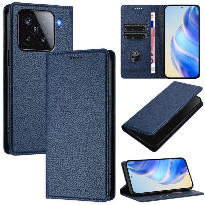 Flip Cover Xiaomi 15 Effet Cuir Blocage RFID