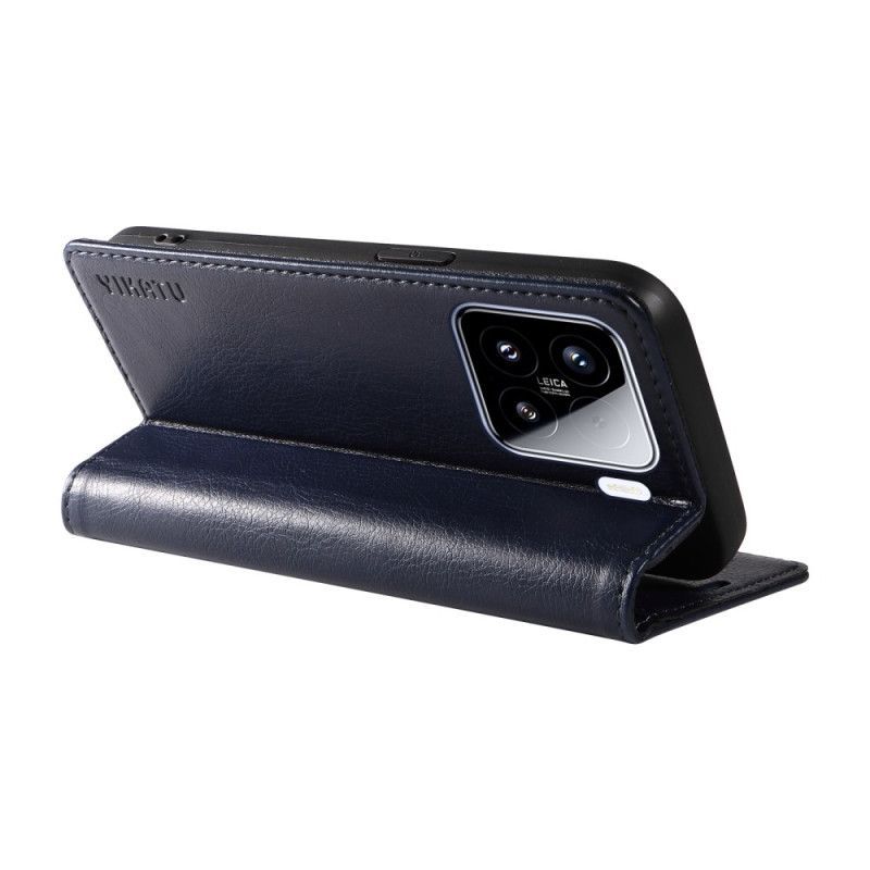Flip Cover Xiaomi 15 Style Vintage YIKATU