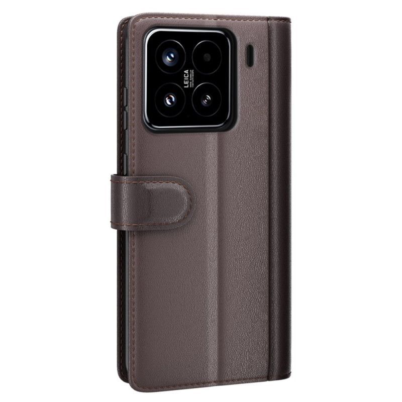 Housse Xiaomi 15 Cuir Véritable