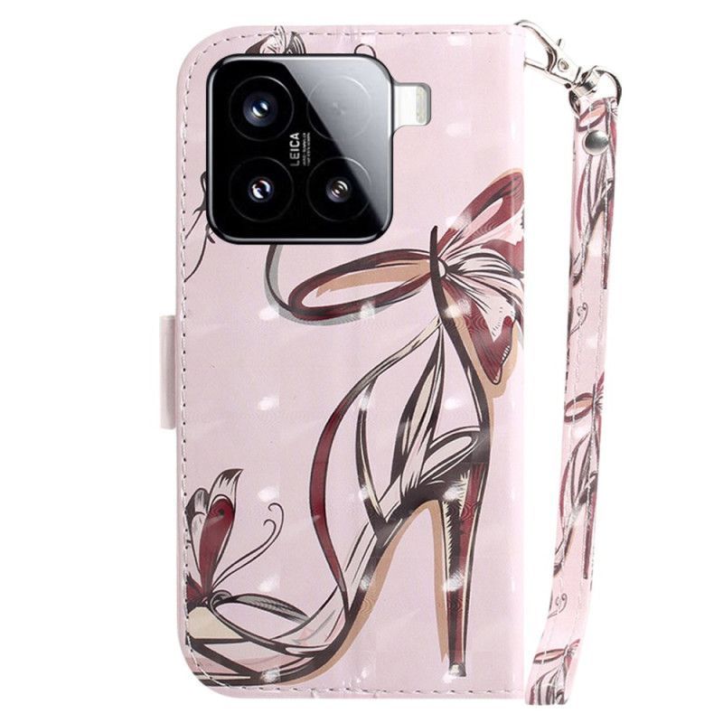 Housse Xiaomi 15 Escarpin à Lanière