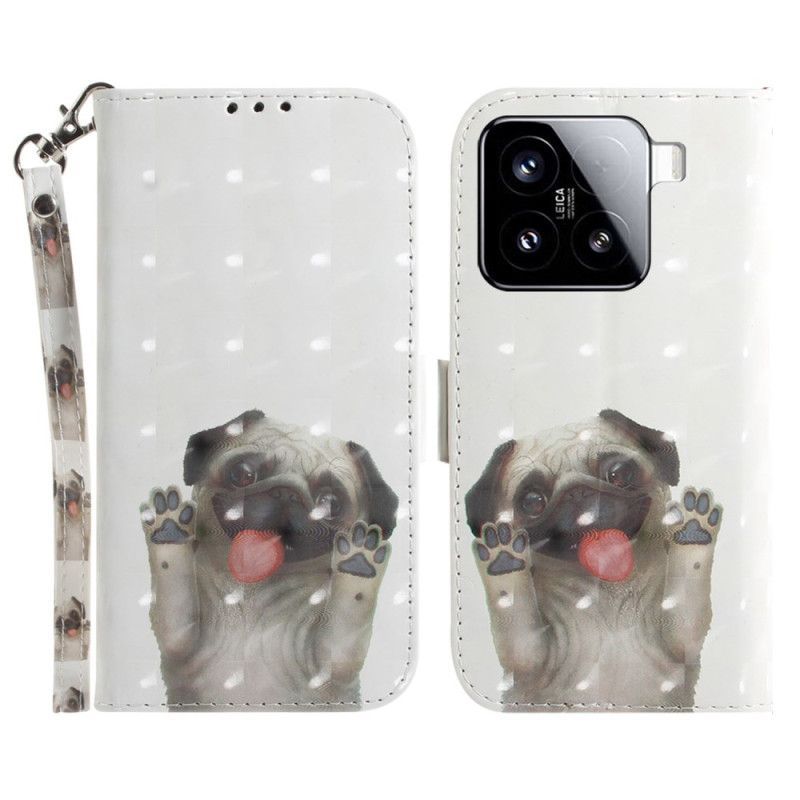 Housse Xiaomi 15 Motif Carlin à Lanière