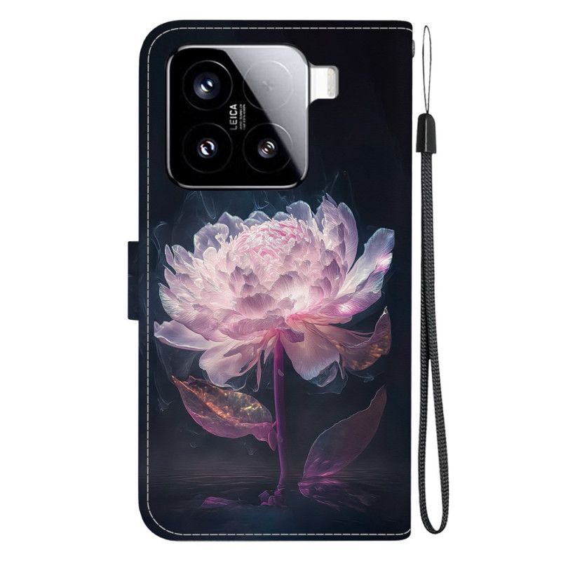 Housse Xiaomi 15 Pivoine Violette
