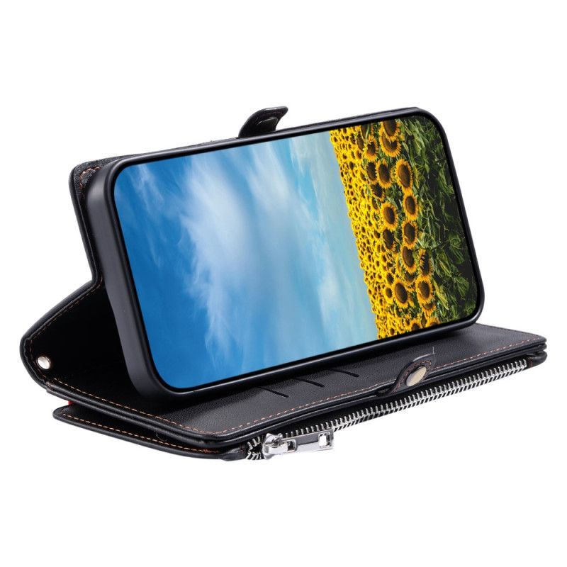 Housse Xiaomi 15 Porte-Monnaie et 8 Porte-Cartes