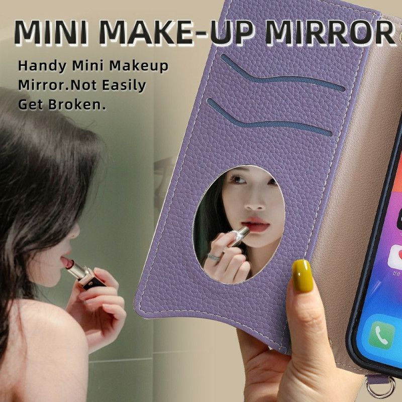 Housse Xiaomi 15 Portefeuille et Chaîne