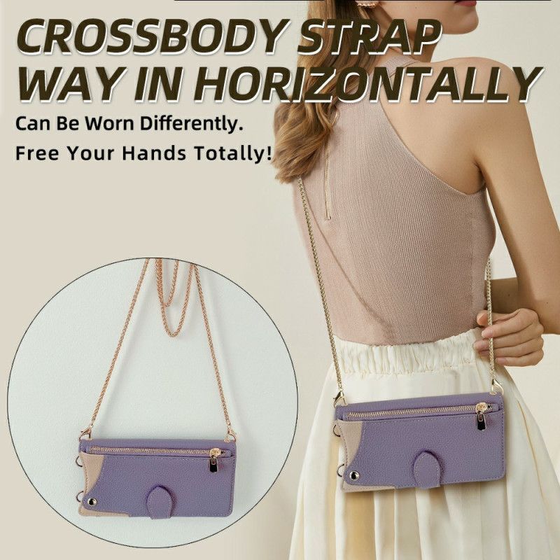 Housse Xiaomi 15 Portefeuille et Chaîne