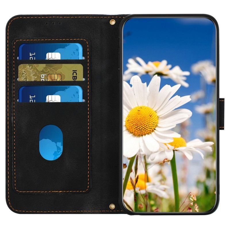 Housse Xiaomi 15 Portefeuille Floral