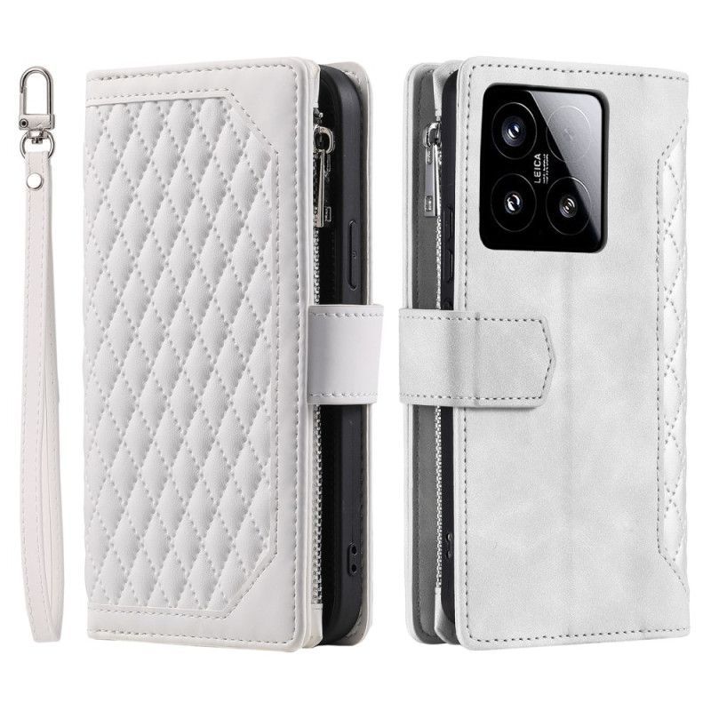 Housse Xiaomi 15 Portefeuille Matelassé