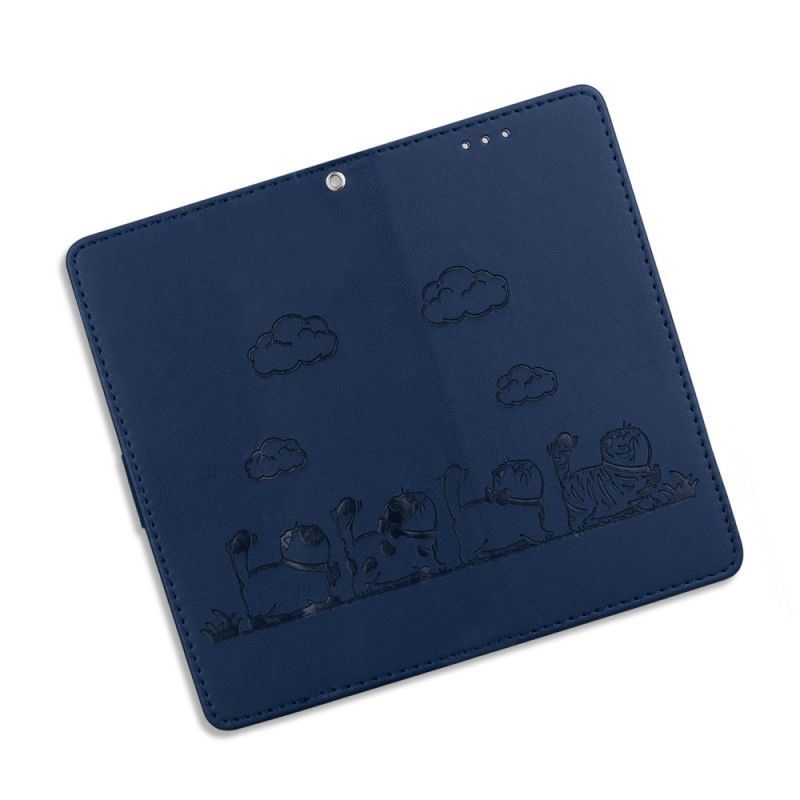 Housse Xiaomi 15 SCène de Chats à Lanière