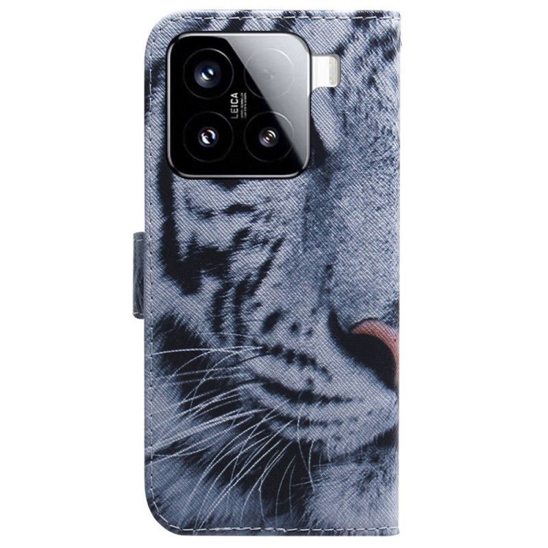 Housse Xiaomi 15 Tigre Blanc