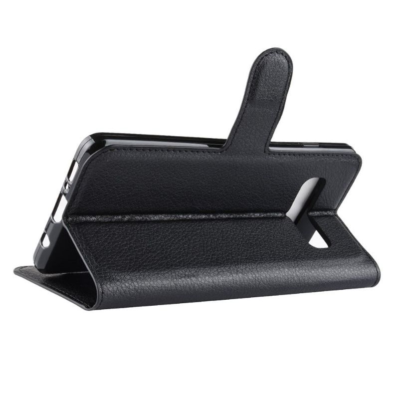 Samsung Galaxy S10 Plus - Étui style cuir porte cartes