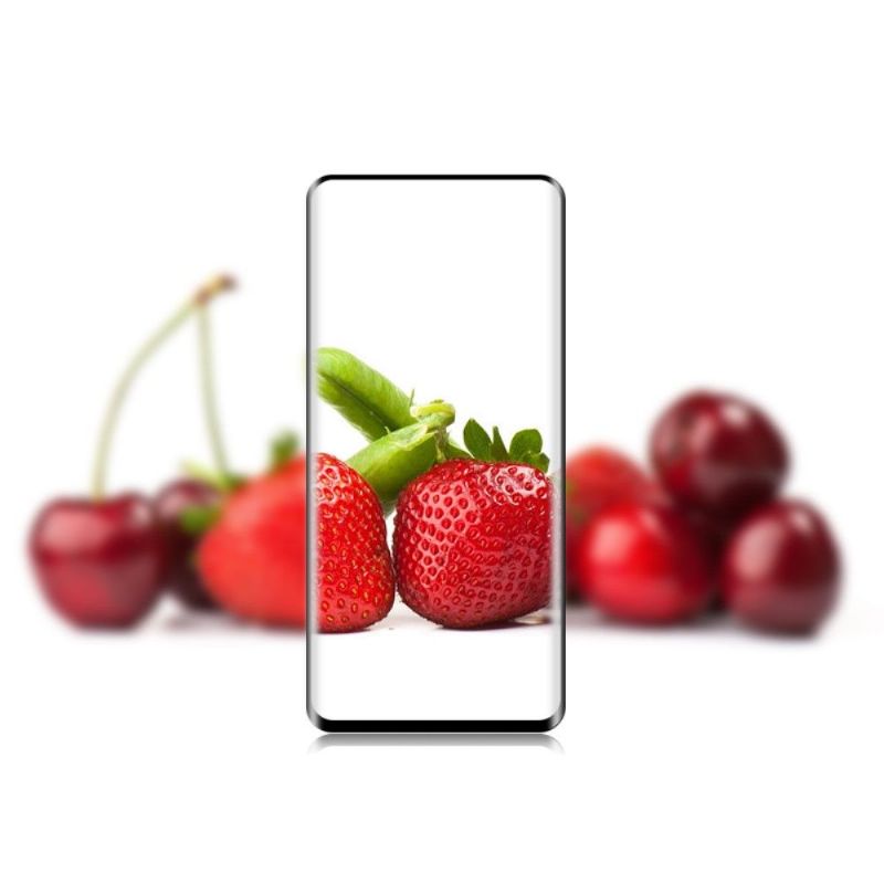 Samsung Galaxy S10 Plus  - Protection d’écran en verre trempé Full Size - Noir