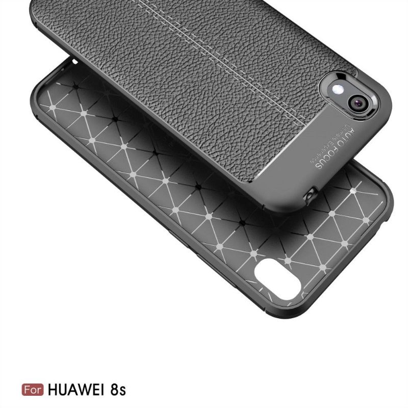 Huawei Y5 2019 - Coque gel finition simili cuir