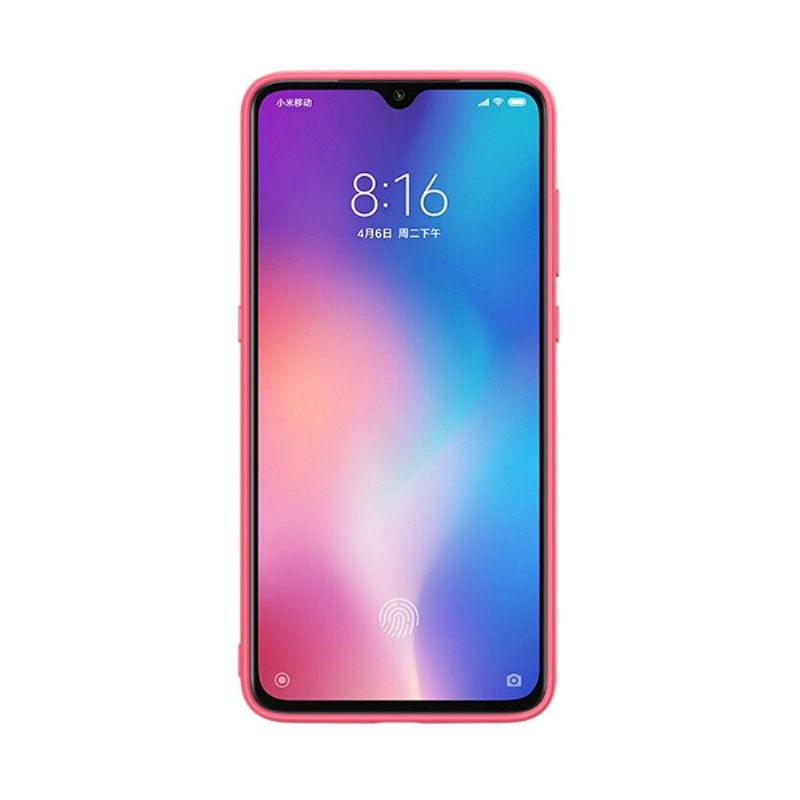 Xiaomi Mi 9 - Coque Nillkin motifs rayés - Rose / Vert