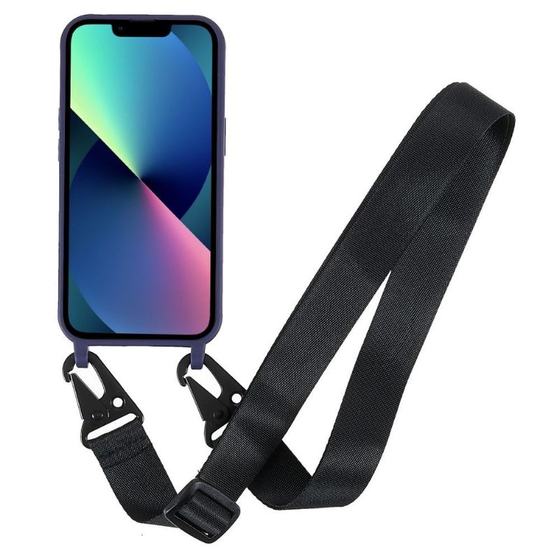 Coque iPhone 13 mini Protection avec Lanière