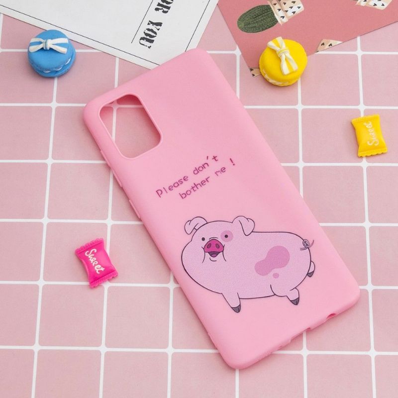 Coque Samsung Galaxy A33 5G Cochon à lanière