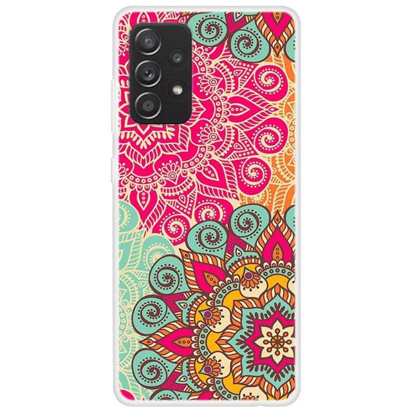 Coque Samsung Galaxy A33 5G Mandala Rétro