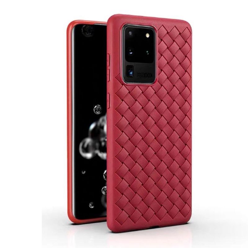 Coque Samsung Galaxy S20 Ultra Effet Tissé