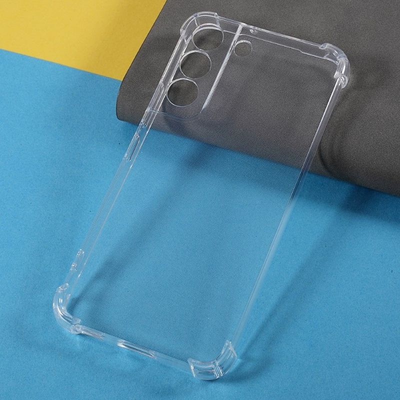 Coque Samsung Galaxy S22 5G transparente angles renforcés