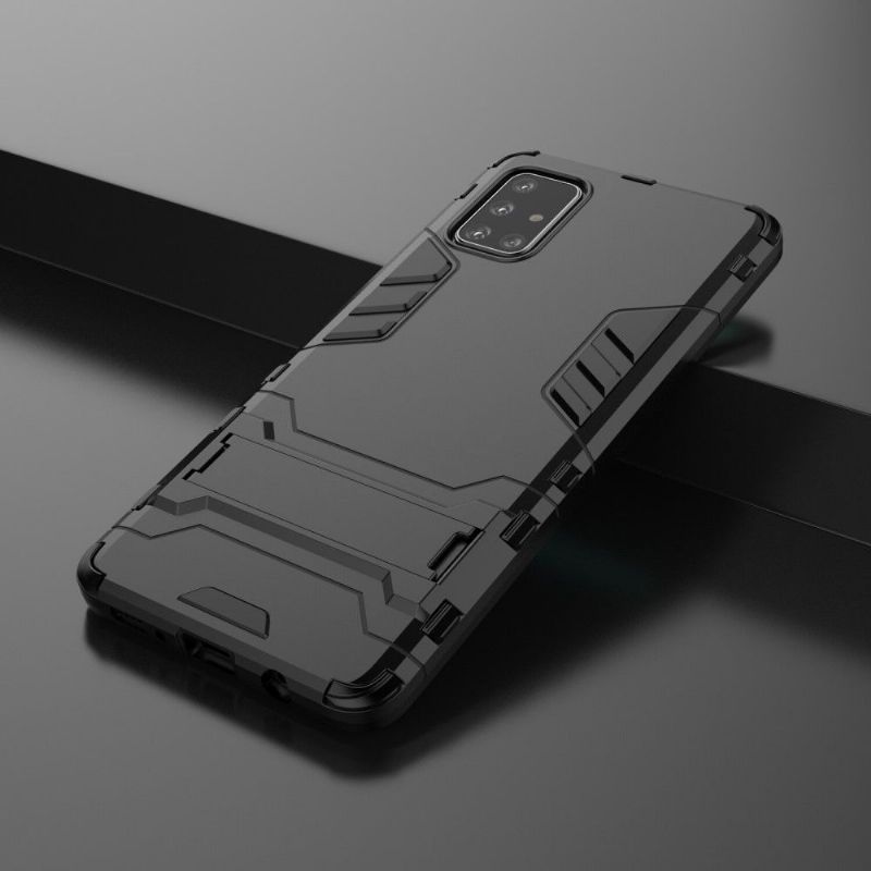 Coque Samsung Galaxy A71 cool guard antichoc avec support intégré
