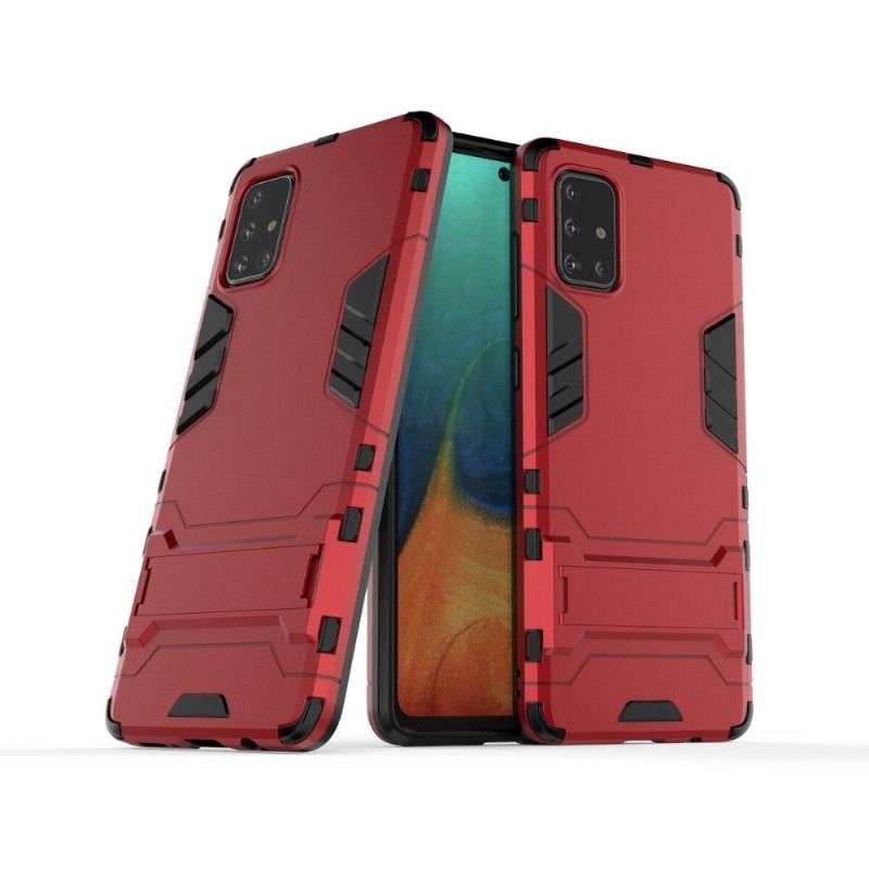 Coque Samsung Galaxy A71 cool guard antichoc avec support intégré
