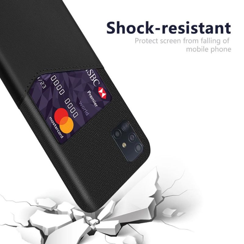 Coque Samsung Galaxy A71 Olympus Effet Cuir